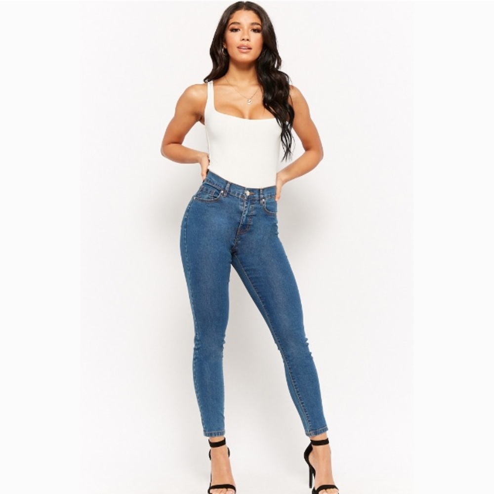 NWT Forever 21 High Waist Skinny Jeans